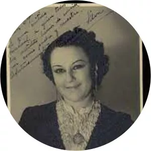 Teresita Silva - Vedette ‧ Magdalena Penella Silva's sister