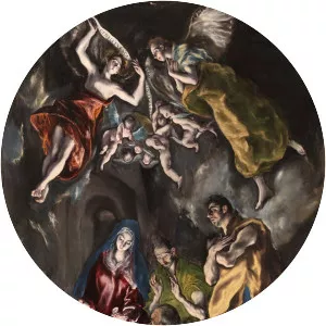 The Adoration of the Shepherds - Painting by El Greco