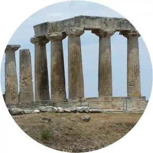 ? The ancient Temple of Isthmia (Temple of Poseidon)