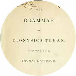 The Art of Grammar - Book by Dionysius Thrax