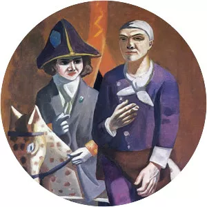 The artist and his wife