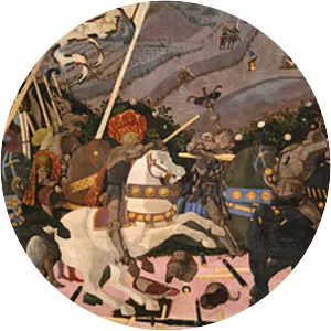 The Battle of San Romano - Painting by Paolo Uccello