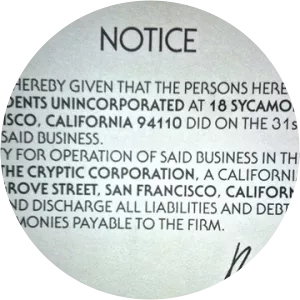 The Cryptic Corporation - Musical group