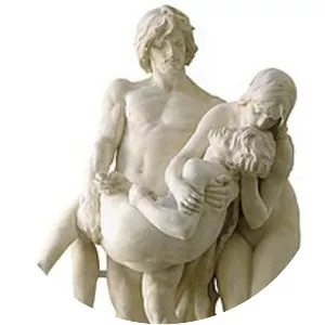 The First Funeral - Sculpture by Louis-Ernest Barrias