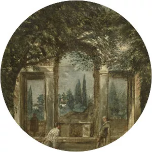 The Gardens of the Villa Medici in Rome