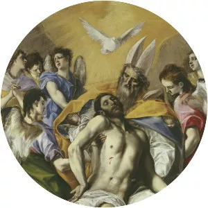 The Holy Trinity - Painting by El Greco