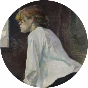 The laundress - Painting by Henri de Toulouse-Lautrec