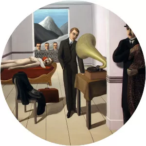 The Menaced Assassin - Painting by René Magritte