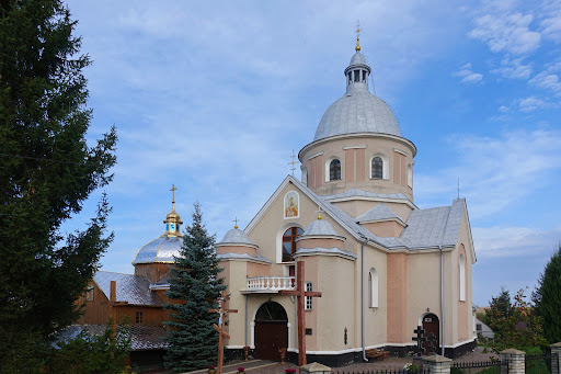 The old Church of St. Michael the Archangel - Church in Muzhylovychi, Ukraine