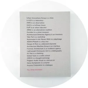 The Other Architect: Another Way . . .