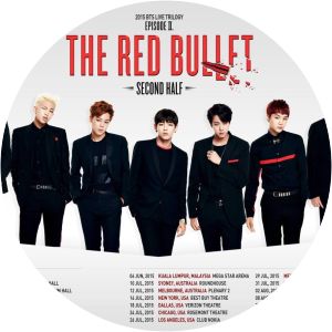 The Red Bullet Tour - Oct 17, 2014 – Aug 29, 2015