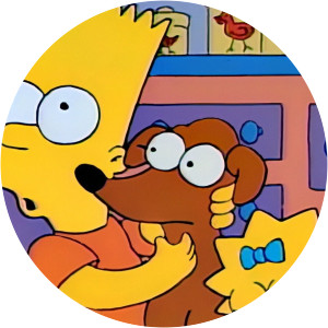 The Simpsons Bart's Dog Gets an 