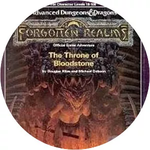 The Throne of Bloodstone - Book by Douglas Niles and Michael Dobson