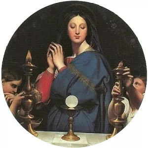 The Virgin Adoring the Host - Artwork