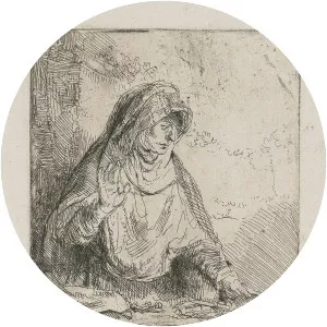 The Virgin with the instruments of the passion