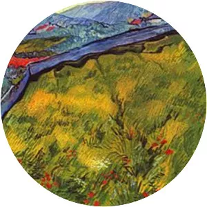 The Wheat Field - Painting created in 1890