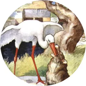 The Wolf and the Crane - Book by Aesop