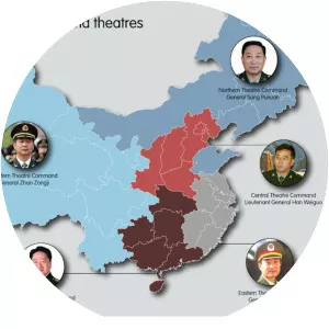 Theater commands of the People's . . .