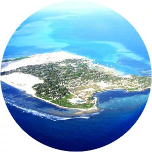 Thinadhoo - Atoll in the Maldives