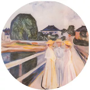 Three Girls on the Jetty