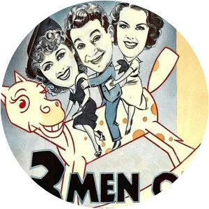 Three Men on a Horse photograph