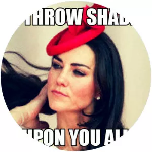 Throw shade photograph