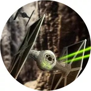 TIE fighter photograph