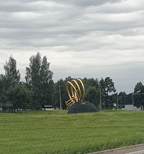 Timboholmsrondellen - Historical landmark in Skovde, Sweden
