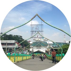 Titi Gantung Bridge Medan City