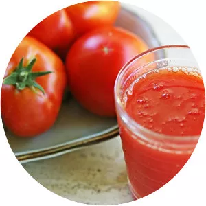 Tomato juice photograph