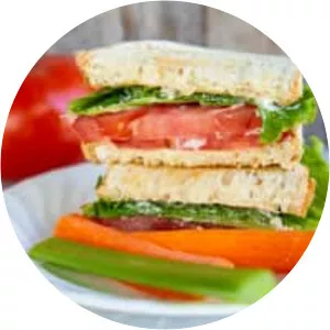 Tomato sandwich photograph