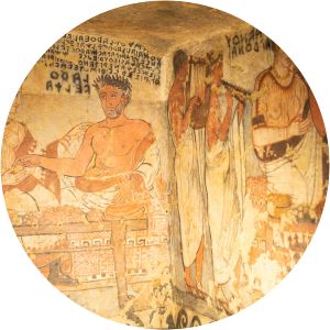 tombe du quadrige infernal tomba degli scudi