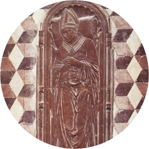 Tombstone of Bishop Giovanni Pecci