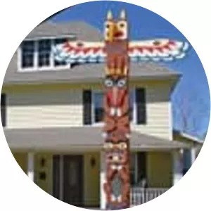 Totem pole photograph