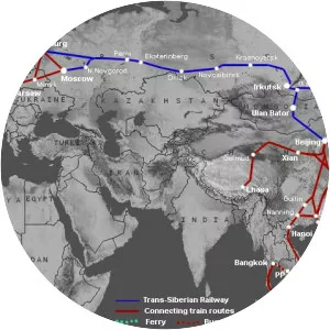 TransSiberian Railway Network