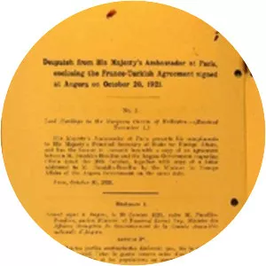 Treaty of Ankara - 1921