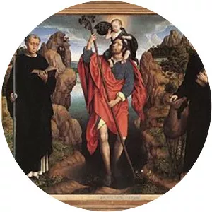 Triptych of the Family Moreel - Painting by Hans Memling