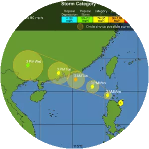 Tropical Storm Nida - 2016 tropical storm