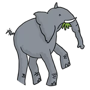 Trunky the Elephant photograph