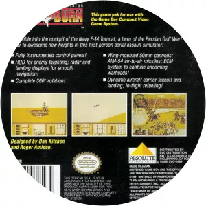 Turn and Burn: The F-14 Dogfight Simulator