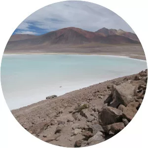 Tuyajto Lake - Salt lake in Chile