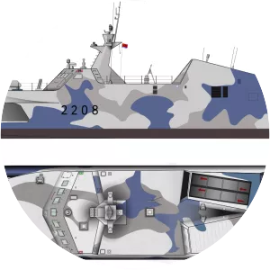 Type 22 missile boat