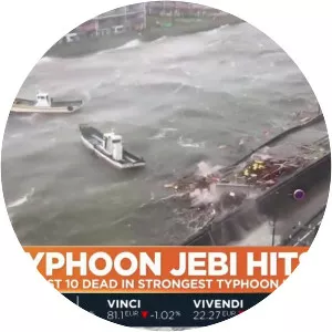 Typhoon Jebi - 2018 typhoon