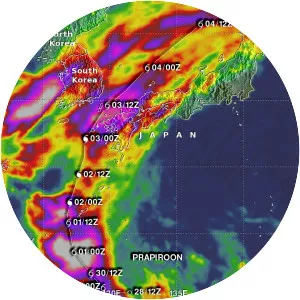 Typhoon Prapiroon - 