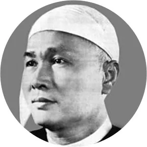 U Nu - Former Prime Minister of Myanmar