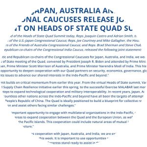 U.S.–Japan Caucus - 