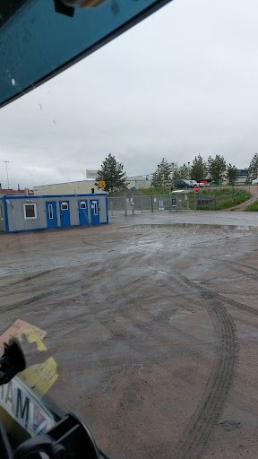 Uddeholm AB Truck Entrance - Warehouse in Hagfors, Sweden