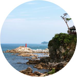 Uisangdae Pavilion Yangyang-gun