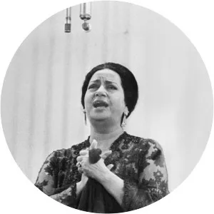 Umm Kulthum - Egyptian singer
