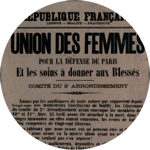 Union des femmes pour la défense de Paris et les soins aux blessés
